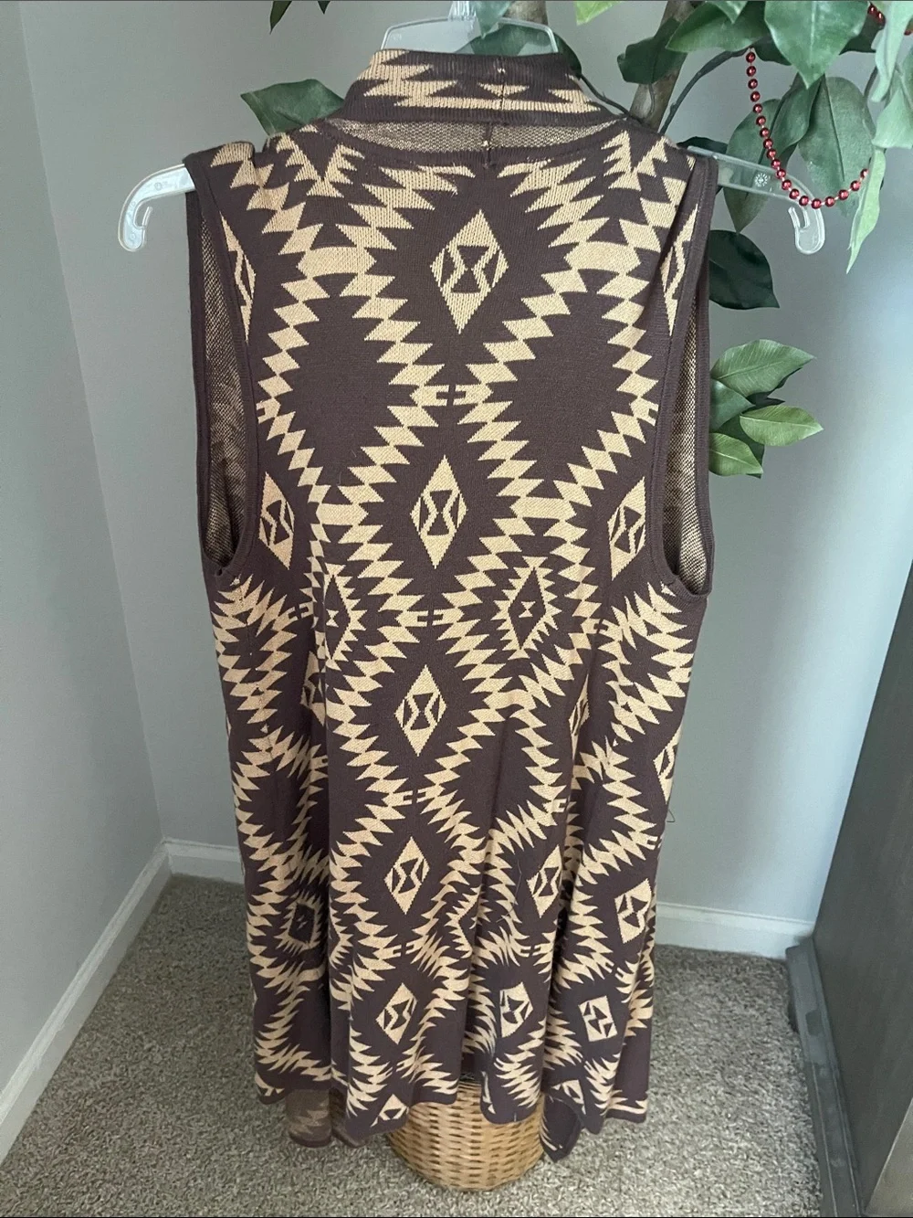 Charming Charlie sleeveless draped